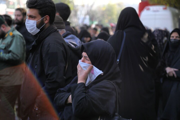 تشییع باشکوه پیکر مطهر شهدای گمنام در تبریز