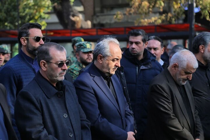 تشییع باشکوه پیکر مطهر شهدای گمنام در تبریز