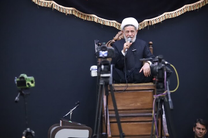 مراسم عزاداری شهادت حضرت زهرا(س) به میزبانی آیت الله کعبی