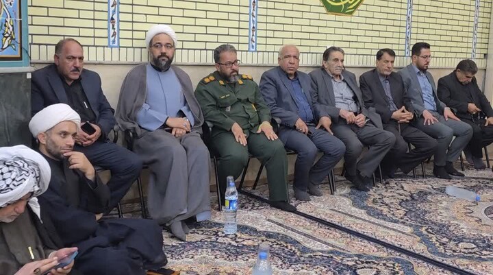 مراسم عزاداری شهادت حضرت زهرا(س) به میزبانی آیت الله کعبی