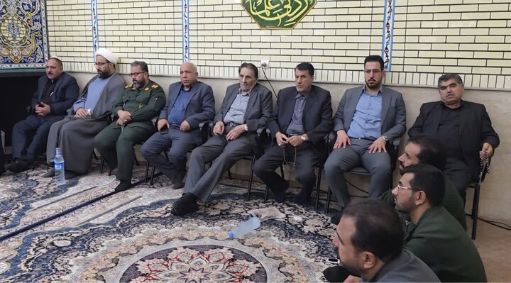 مراسم عزاداری شهادت حضرت زهرا(س) به میزبانی آیت الله کعبی