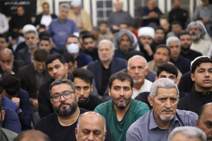 مراسم عزاداری شهادت حضرت زهرا(س) به میزبانی آیت الله کعبی