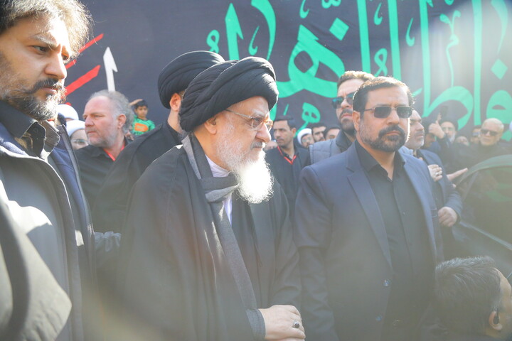 تصاویر / مراسم عزاداری روز شهادت حضرت زهرا (س) با حضور آیت الله العظمی وحیدخراسانی