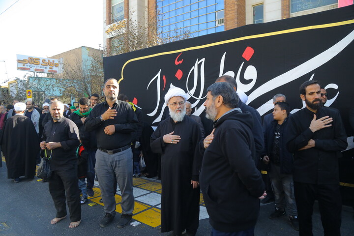 تصاویر / مراسم عزاداری روز شهادت حضرت زهرا (س) با حضور آیت الله العظمی وحیدخراسانی