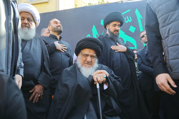 تصاویر / مراسم عزاداری روز شهادت حضرت زهرا (س) با حضور آیت الله العظمی وحیدخراسانی