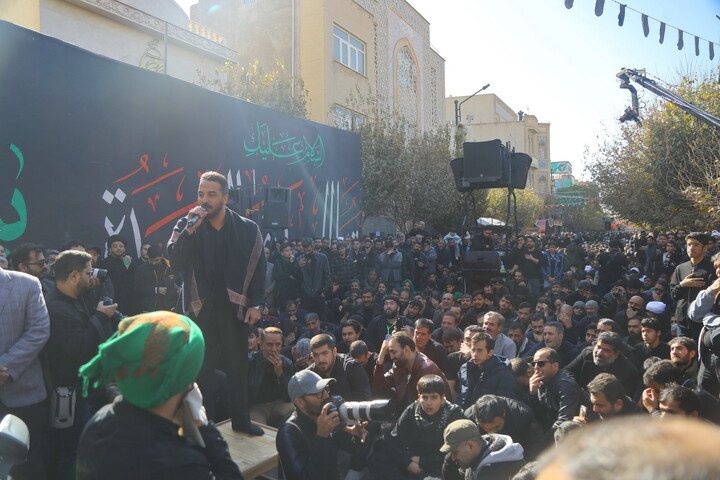 تصاویر / مراسم عزاداری روز شهادت حضرت زهرا (س) با حضور آیت الله العظمی وحیدخراسانی