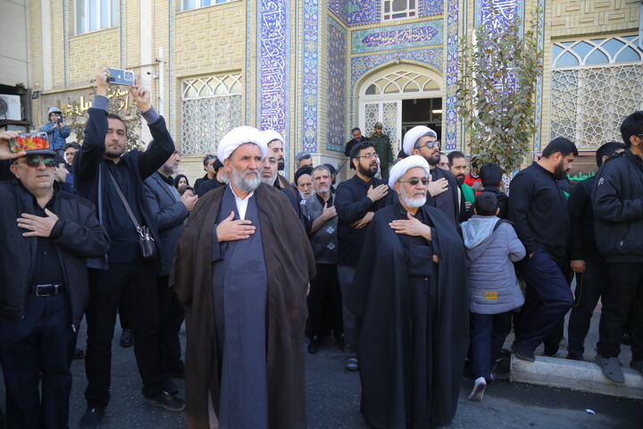 تصاویر / مراسم عزاداری روز شهادت حضرت زهرا (س) با حضور آیت الله العظمی وحیدخراسانی