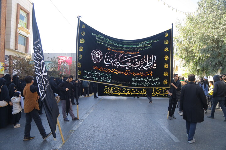 تصاویر / مراسم عزاداری روز شهادت حضرت زهرا (س) با حضور آیت الله العظمی وحیدخراسانی