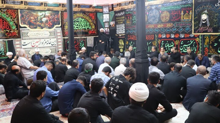 تصاویر/ مراسم شهادت حضرت فاطمه(س) در خارگ