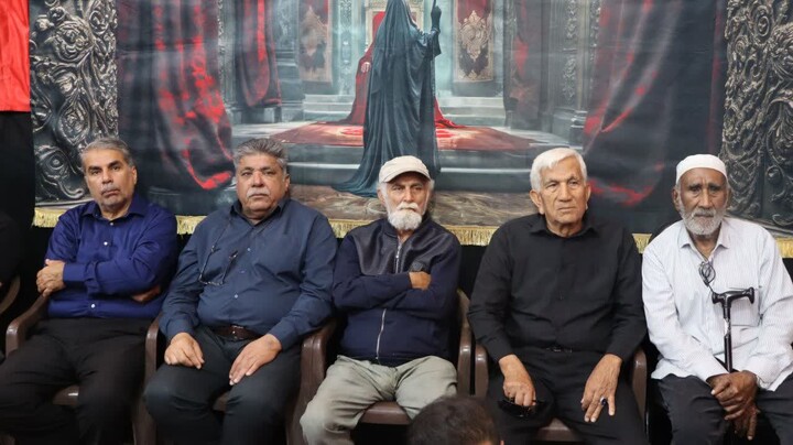 تصاویر/ مراسم شهادت حضرت فاطمه(س) در خارگ