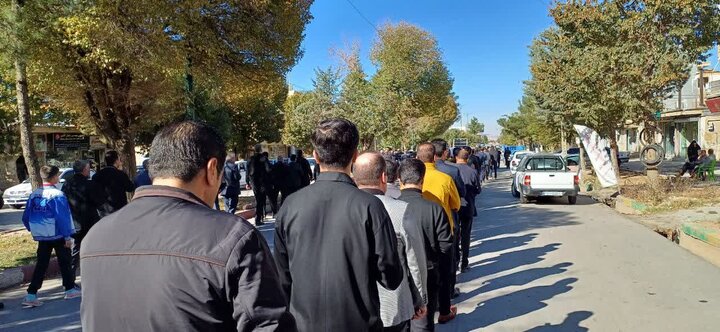 تصاویر/ سوگواری مردم شهرستان ایوان در رسای حضرت فاطمه الزهرا