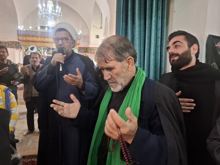 تصاویر/ مراسم عزاداری سالروز شهادت حضرت زهرا(س) درهفت امامزاده و مسجدقاضی آران و بیدگل