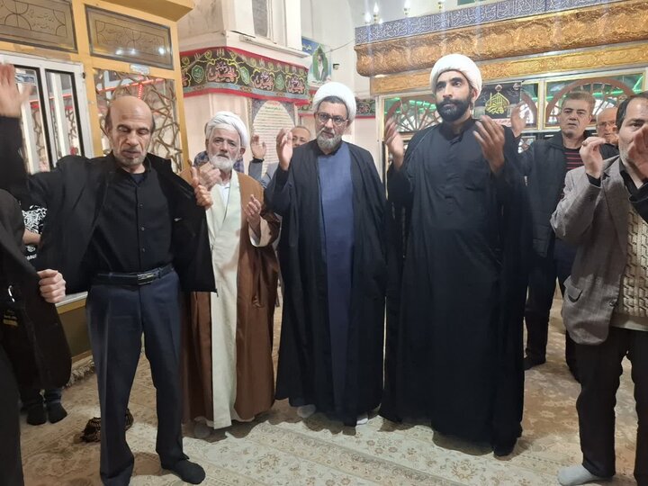 تصاویر/ مراسم عزاداری سالروز شهادت حضرت زهرا(س) درهفت امامزاده و مسجدقاضی آران و بیدگل