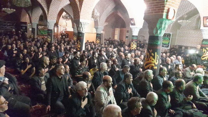 تصاویر / مراسم عزاداری حضرت فاطمه زهرا(س) در اسکو