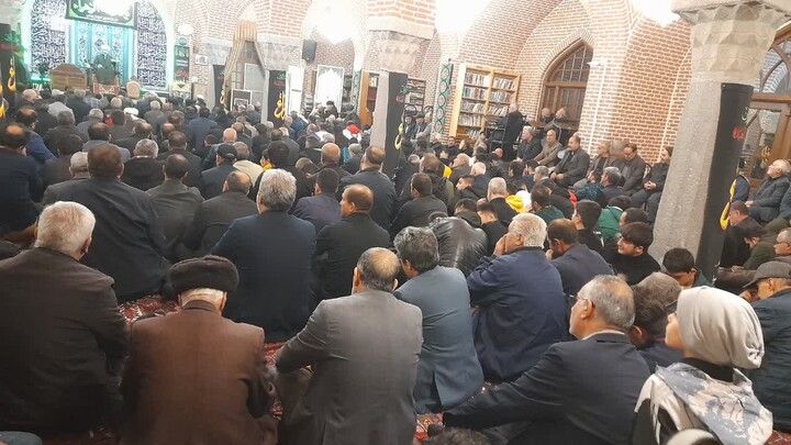 تصاویر / مراسم عزاداری حضرت فاطمه زهرا(س) در اسکو