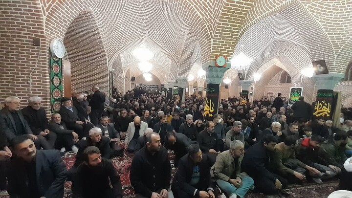 تصاویر / مراسم عزاداری حضرت فاطمه زهرا(س) در اسکو