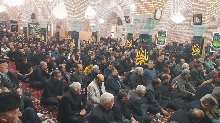 تصاویر / مراسم عزاداری حضرت فاطمه زهرا(س) در اسکو