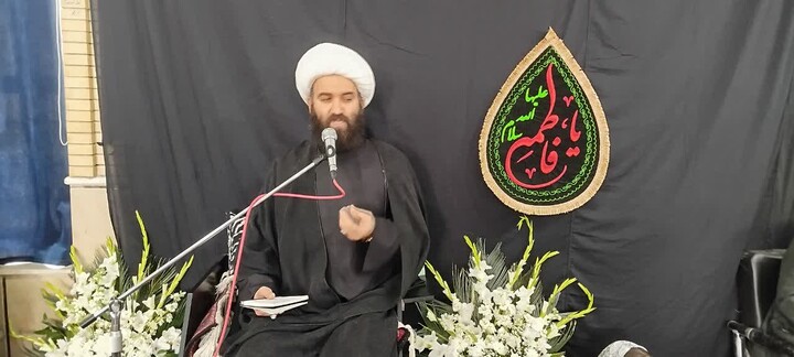 تصاویر / مراسم سوگواری یاس نبوی حضرت فاطمه زهرا (س) در سراب