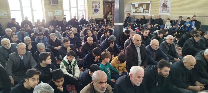 تصاویر / مراسم سوگواری یاس نبوی حضرت فاطمه زهرا (س) در سراب