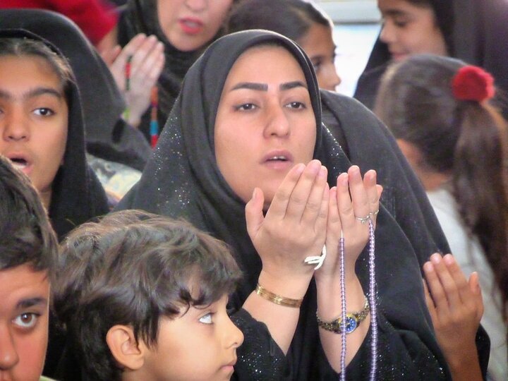 تصاویر/عزاداری مردم روستای پشت قلعه شهرستان ابدانان