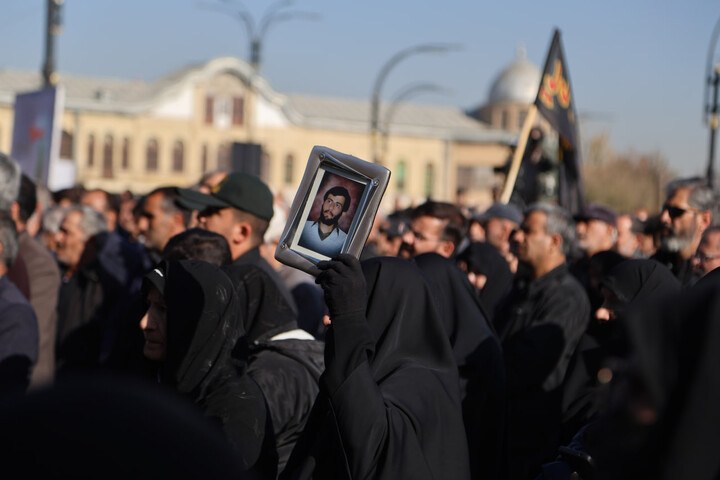 تصاویر / تشییع شهدای گمنامدر همدان