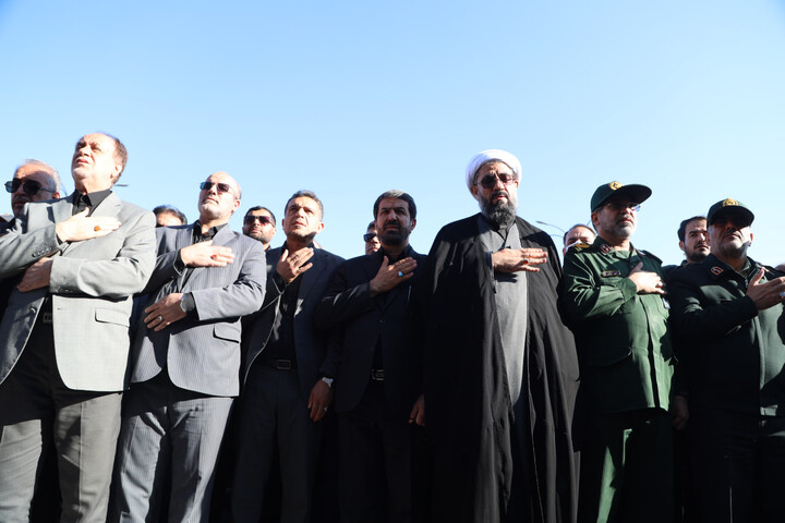 تصاویر / تشییع شهدای گمنامدر همدان