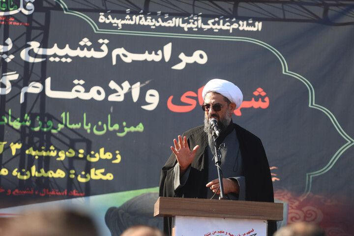 تصاویر / تشییع شهدای گمنامدر همدان