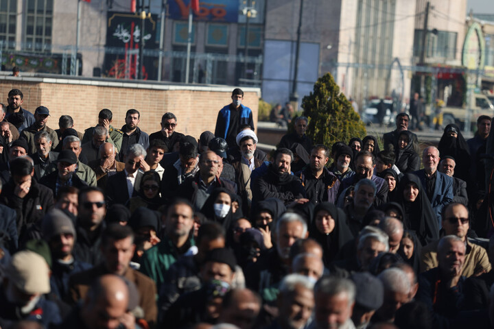 تصاویر / تشییع شهدای گمنامدر همدان