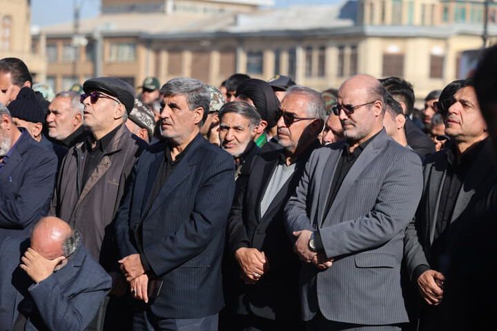 تصاویر / تشییع شهدای گمنامدر همدان