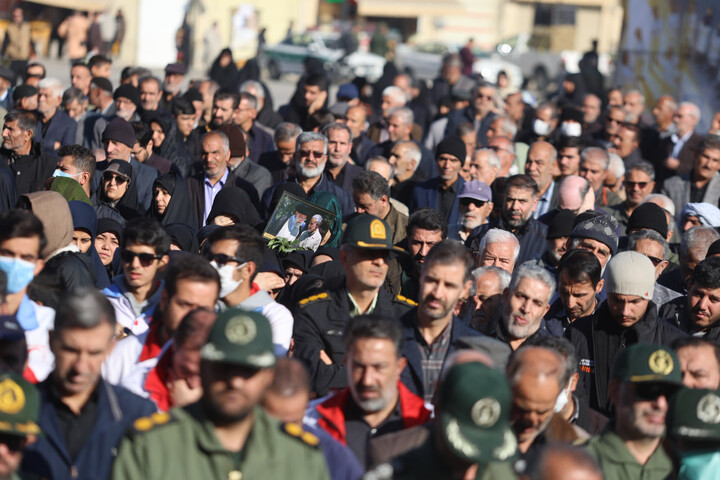 تصاویر / تشییع شهدای گمنامدر همدان