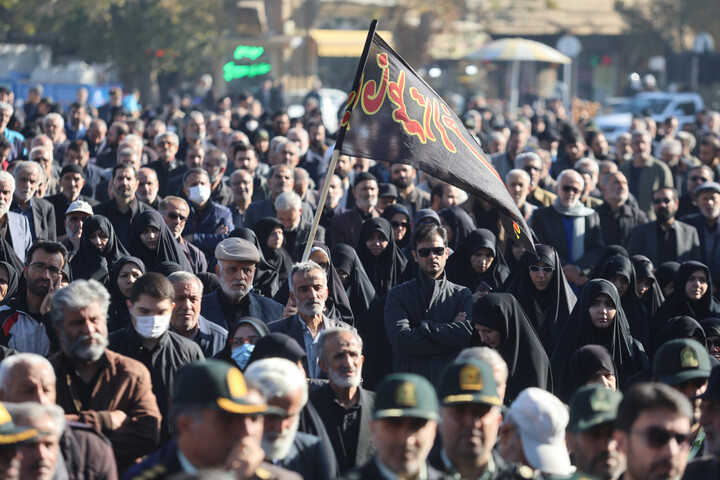 تصاویر / تشییع شهدای گمنامدر همدان