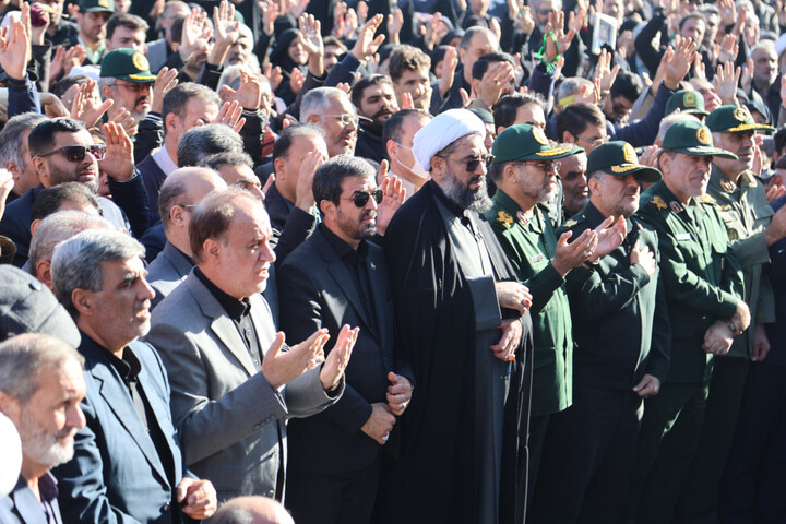 تصاویر / تشییع شهدای گمنامدر همدان