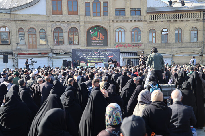 تصاویر / تشییع شهدای گمنامدر همدان