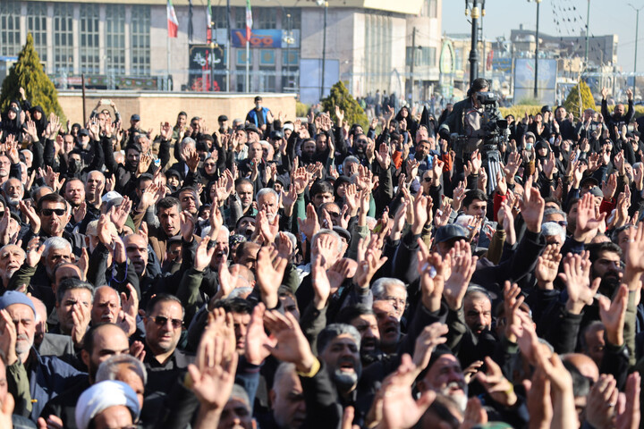 تصاویر / تشییع شهدای گمنامدر همدان