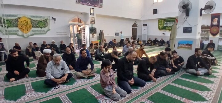 تصاویر/ مراسم عزاداری شهادت حضرت صدیقه طاهره در برازجان