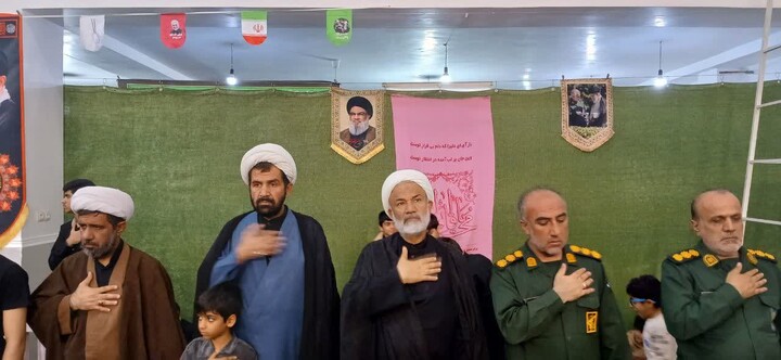 تصاویر/ مراسم عزاداری شهادت حضرت صدیقه طاهره در برازجان