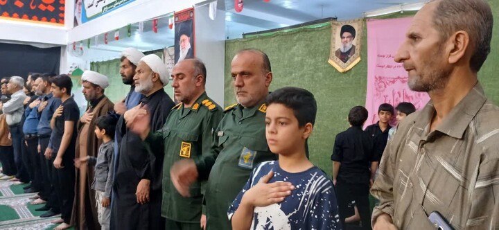 تصاویر/ مراسم عزاداری شهادت حضرت صدیقه طاهره در برازجان