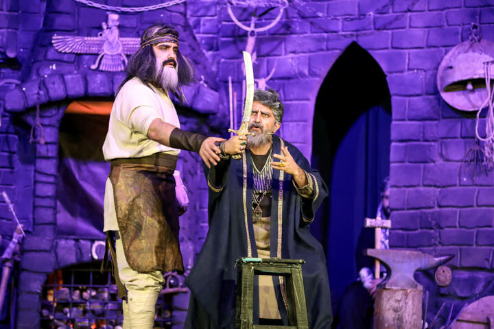 تصاویر/اجرای سوگواره «پولاد پارسی» در اراک