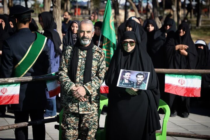 تصاویر/مراسم تشییع شهید گمنام در پارک‌شهدای گمنام اراک