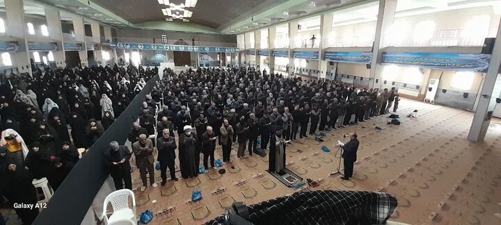 تصاویر/نماز طلب باران در شهرستان خمین