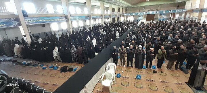 تصاویر/نماز طلب باران در شهرستان خمین