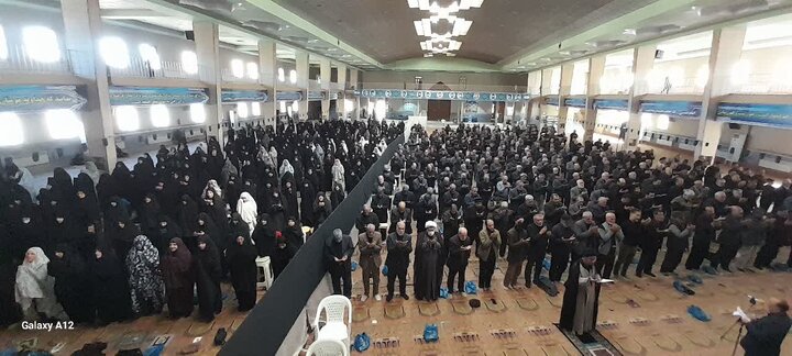 تصاویر/نماز طلب باران در شهرستان خمین