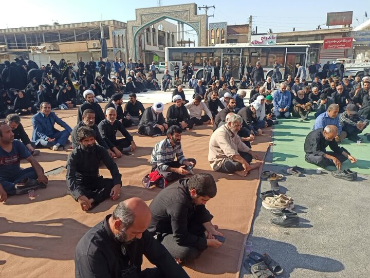 تصاویر/ اجتماع فاطمیون در برازجان