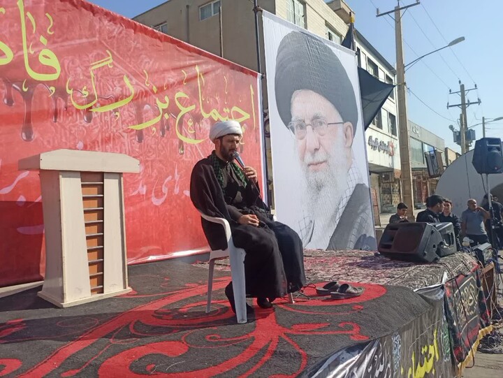 تصاویر/ اجتماع فاطمیون در برازجان