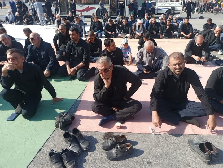 تصاویر/ اجتماع فاطمیون در برازجان