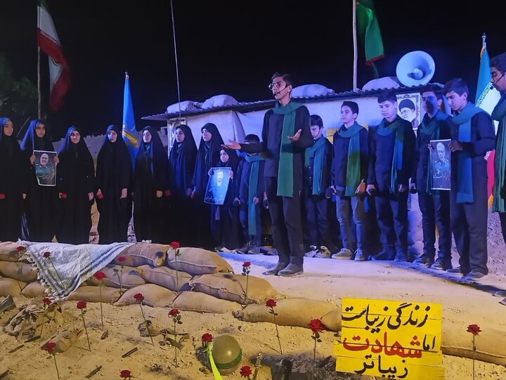 تصاویر/ یادواره سرداران و ۸۶ شهید والامقام بخش مرکزی دشتستان