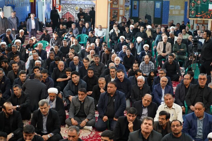 تصاویر/ مراسم شهادت حضرت فاطمه(س) در بوشهر