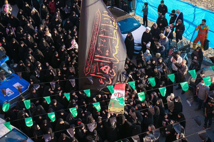 تصاویر/ تدفین شهید گمنام در مدسه علمیه آمنه