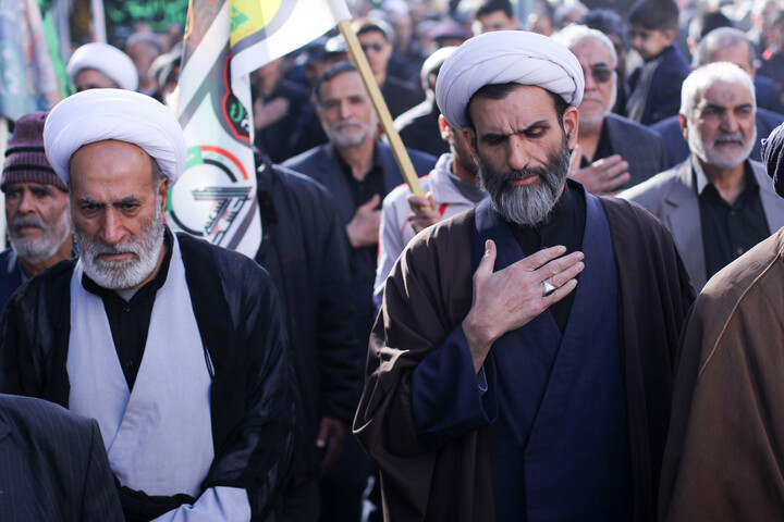 تصاویر| تشییع شش شهید گمنام در بیرجند