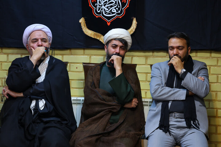 تصاویر/ دومین روز مراسم عزاداری در دفنر نماینده ولی فقیه در آذربایجان شرقی